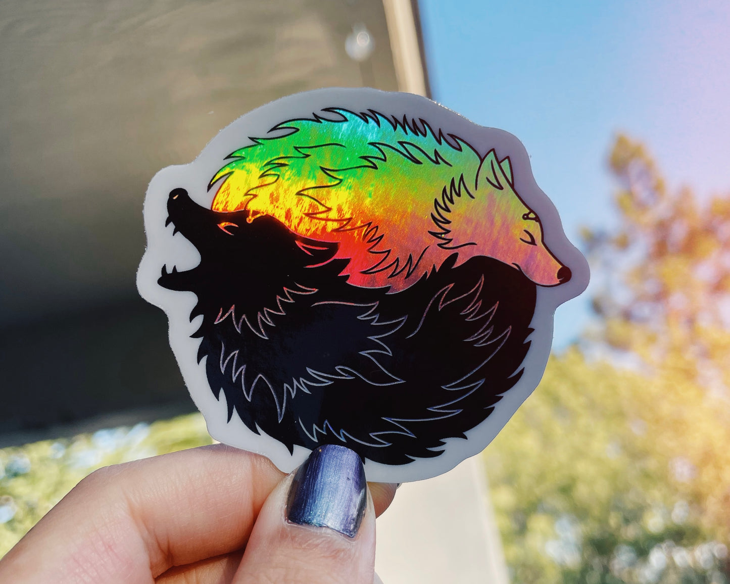 Divine Dogs sticker