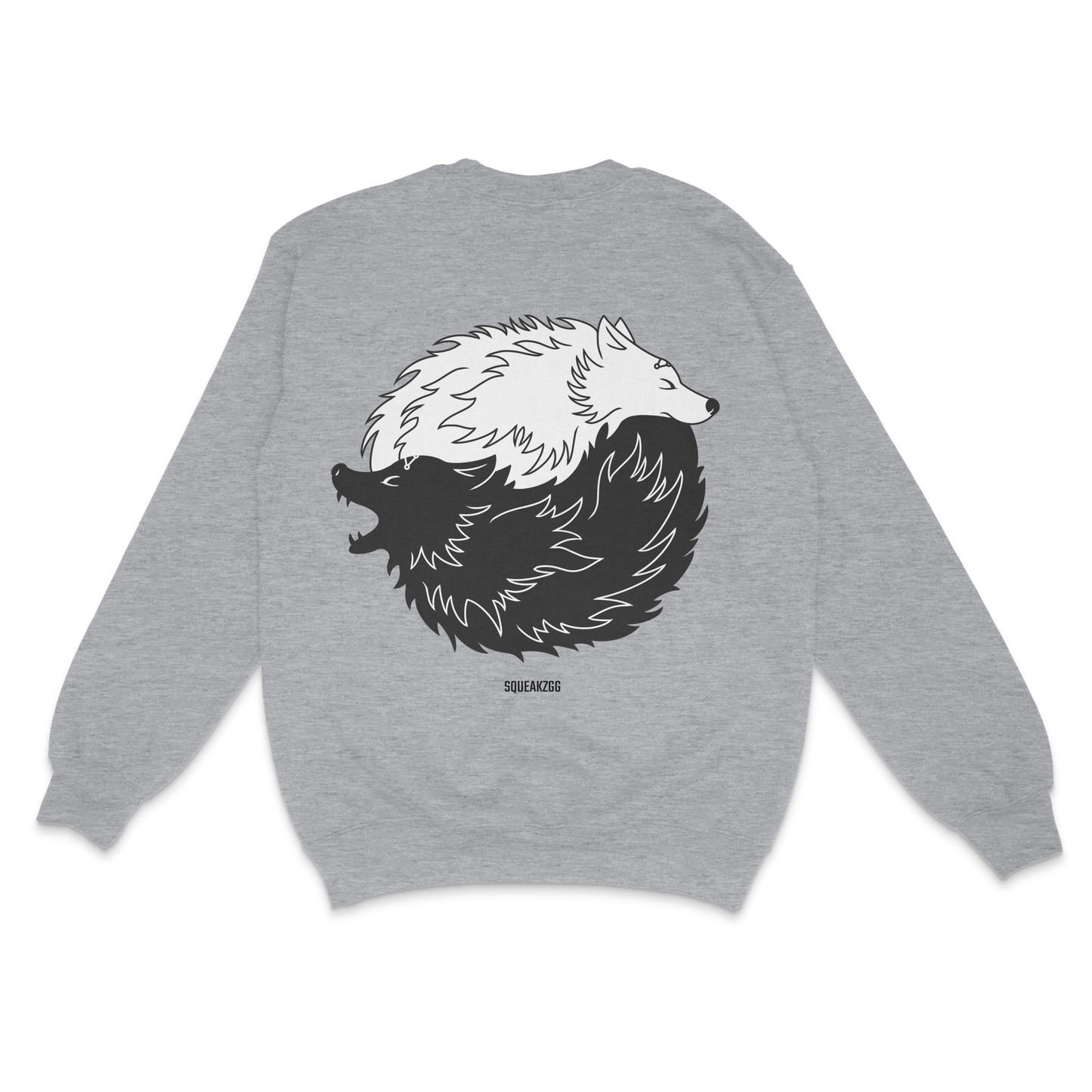 玉犬 crewneck (eco-friendly)