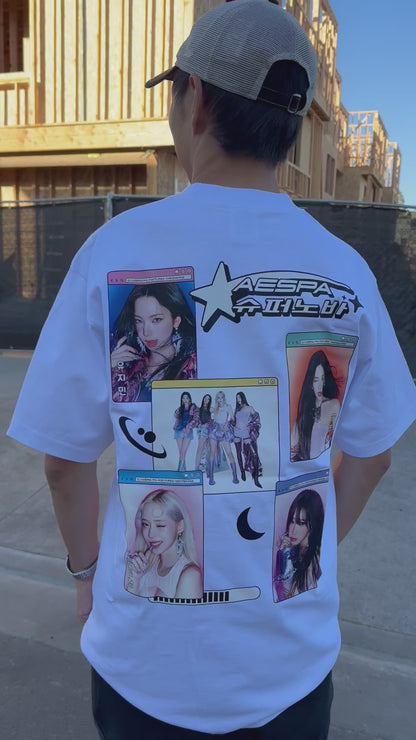 aespa vintage shirt (Supernova version)
