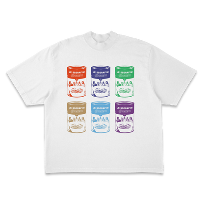 LE SSERAFIM Spaghetti shirt