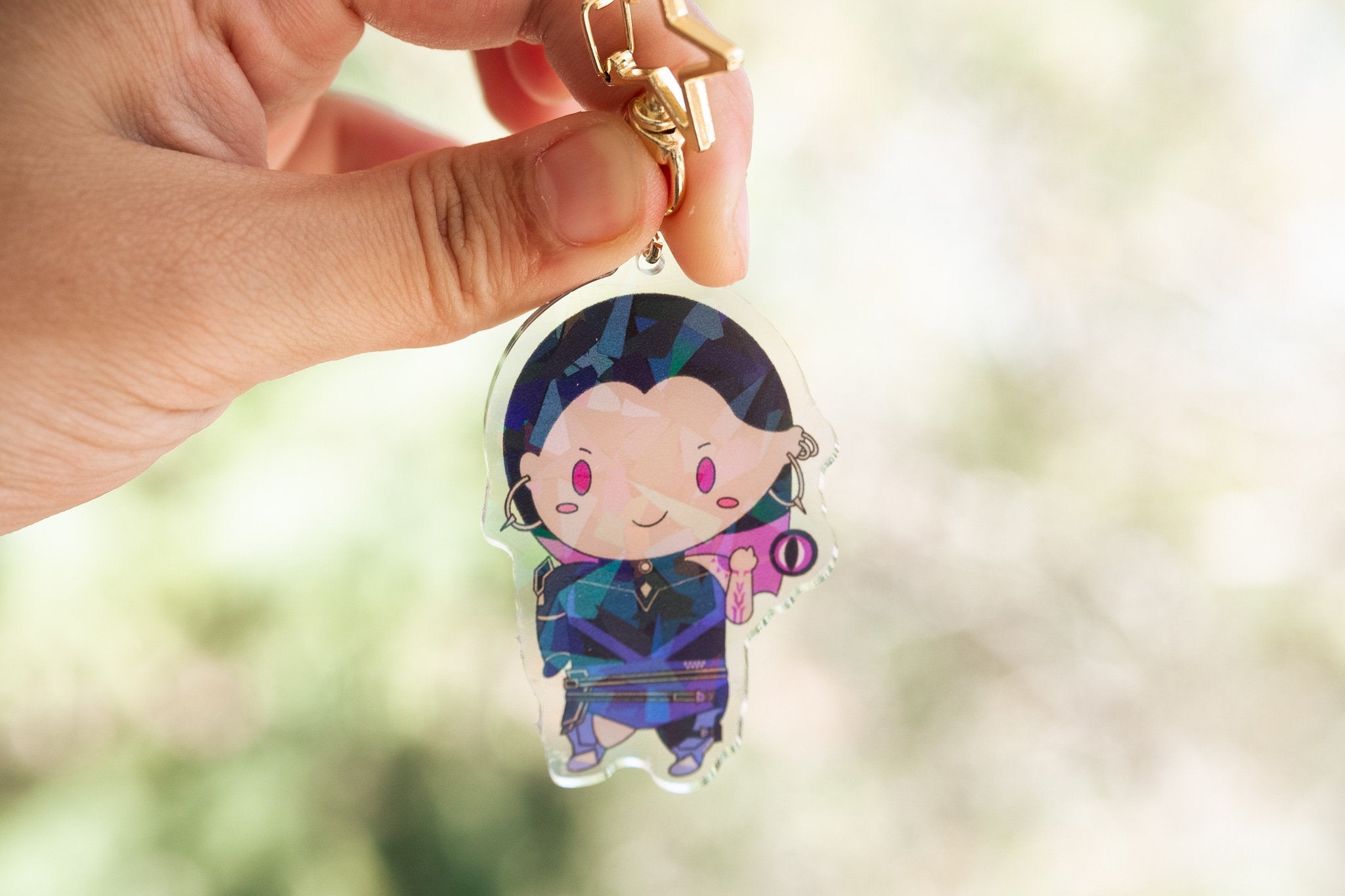 Reyna Keychain Reyna holographic keychain – onestar