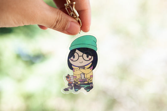 Killjoy holographic keychain